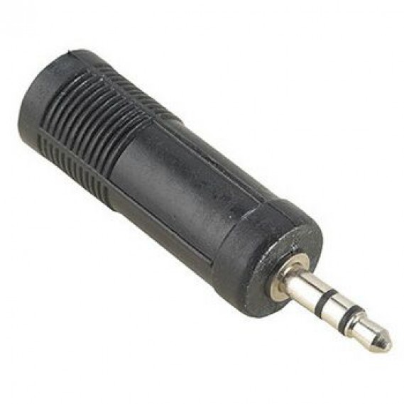 פלג מתאם מ PL6.3mm נקבה ל 3.5mm זכר
