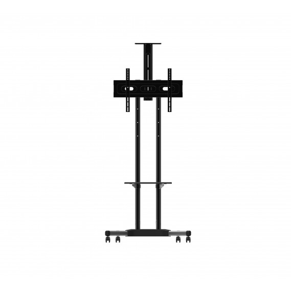 עגלת טלוויזיה ניידת למסכים עד 75" 