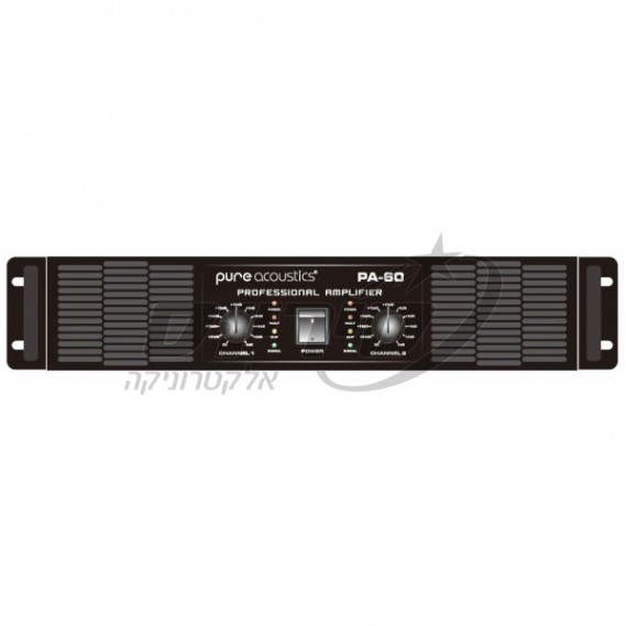 מגבר סטריאו שני ערוצים בהספק 120W