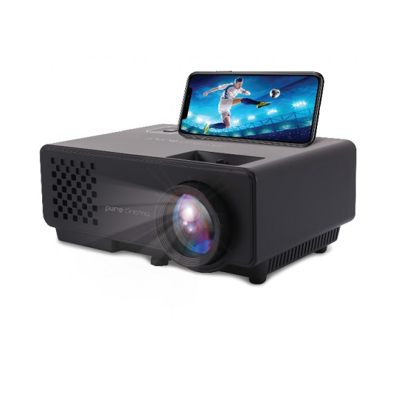 מקרן לד 1000 LUMENS עד 110" כולל HDMI, USB
