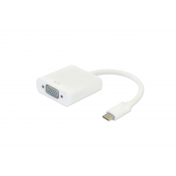 מתאם   TYPE-C  PLUG & PLAY איכותי זכר ל VGA נקבה