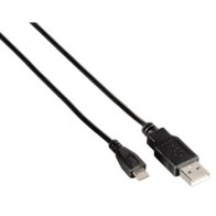 כבל USB למיקרו USB לסלולאר ונגנים מבית HAMA דגם: 104832 MADE IN GERMANY
