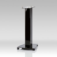 זוג סטנדים רצפתיים יוקרתיים ואלגנטים לרמקולים מדפיים