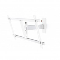 זרוע מסתובבת מפרקית למסכי LED/ LCD/ PLASMA עד 65 אינצ'  צבע לבן