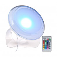 מנורת אוירה לד מחליפת צבעים עם שלט רחוק