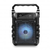 בידורית קריוקי בלוטוס ניידת עם תאורת דיסקו מבית PURE ACOUSTICS