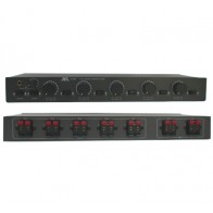 מרכזיית ווליום מקצועית ל 5 זוגות רמקולים