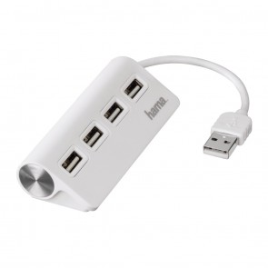 מפצל 1 ל- 4 USB - ארבע כניסות ליציאה אחת