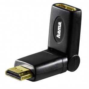 מתאם HDMI מתכוונן עד זווית של 180 מעלות.  תומך בהעברת 4K ותלת מימד לקבלת תמונה נקיה ומושלמת דגם-122234    