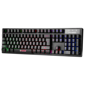מקלדת גיימינג מקצועית הכוללת תאורת RGB צבעונית מבית Marvo