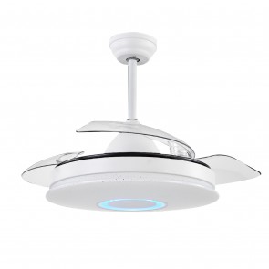 מאוורר תקרה חכם עם רמקול "BT+ LED 42 מבית HOMEX