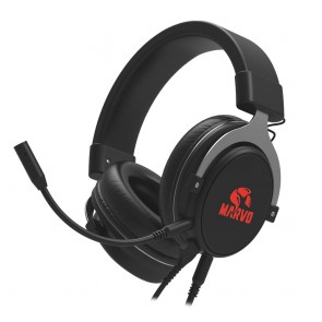 אוזניות גיימיניג סראונד עם תאורת לד XBOX/PS4 מבית MARVO
