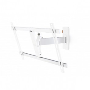 זרוע מסתובבת מפרקית למסכי LED/ LCD/ PLASMA עד 65 אינצ'  צבע לבן