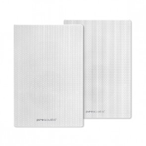 זוג רמקולים שקועים הדקים בעולם מבית PURE-ACOUSTICS