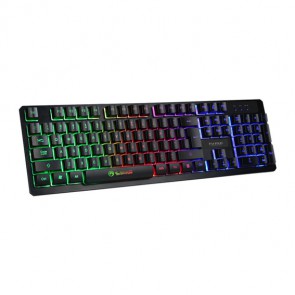 מקלדת גיימינג דקה עם תאורת RGB מבית Marvo