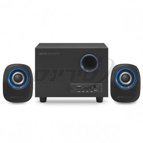 רמקולים למחשב 2.1 בלוטוס עם סאב 3" מבית Pure Acoustics