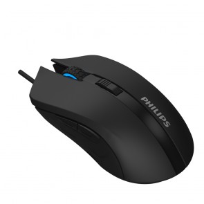 עכבר גיימינג חוטי איכותי מבית PHILIPS 2400 DPI