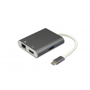 מתאם  USB TYPE C 3.1 זכר ל- 4 חיבורים 