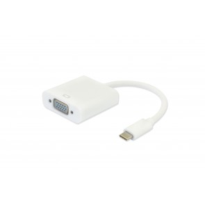 מתאם   TYPE-C  PLUG & PLAY איכותי זכר ל VGA נקבה