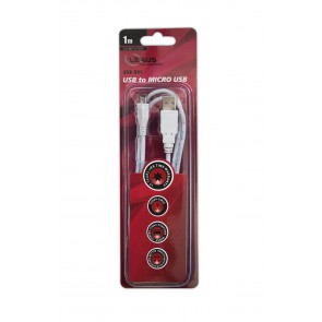 MICRO USB כבל טעינה וסנכרון באורך 1 מטר