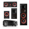מערכת קולנוע ביתית עוצמתית במיוחד משולבת Cerwin Vega + Denon