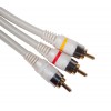 RCA 3 ל SCART כבל 