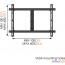 מתקן_תליה_מסתובב_מפרקי_למסכי_LED/LCD/PLASMA_עד_65_אינצ'_צבע_שחור_סיריוס_אלקטרוניקה_VOGELS